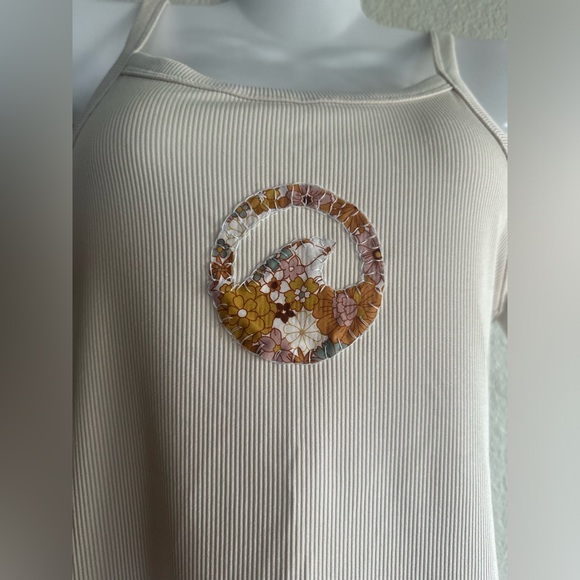 Hand Sewn Boho Wave Tank Top - Picture 2 of 2